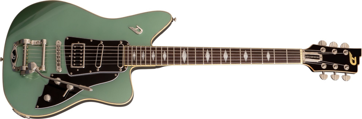 Duesenberg Paloma Hss Trem Rw - Catalina Harbor Green - Single-Cut-E-Gitarre - Main picture