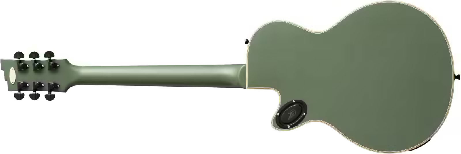 Duesenberg Fantom A 2h Ht Eb - Matte Olive - Single-Cut-E-Gitarre - Variation 1