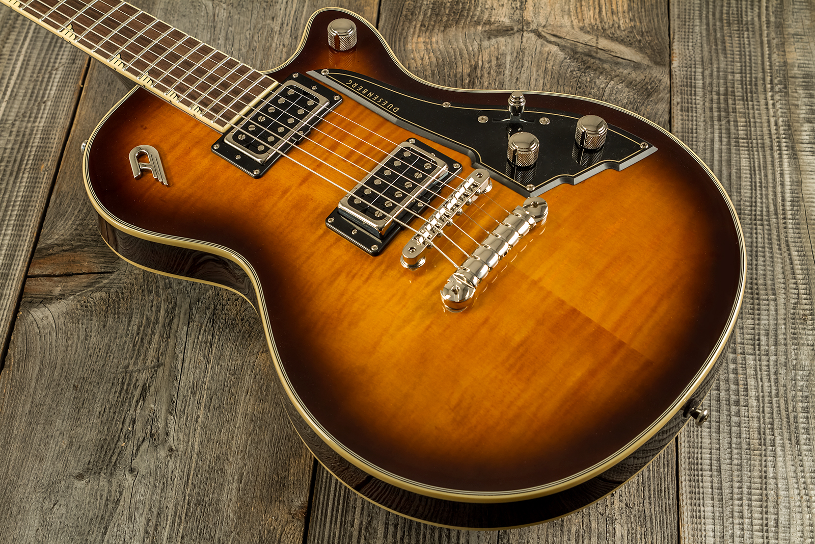 Duesenberg Fantom S 2h Ht Rw - Light Antique Burst - Single-Cut-E-Gitarre - Variation 4