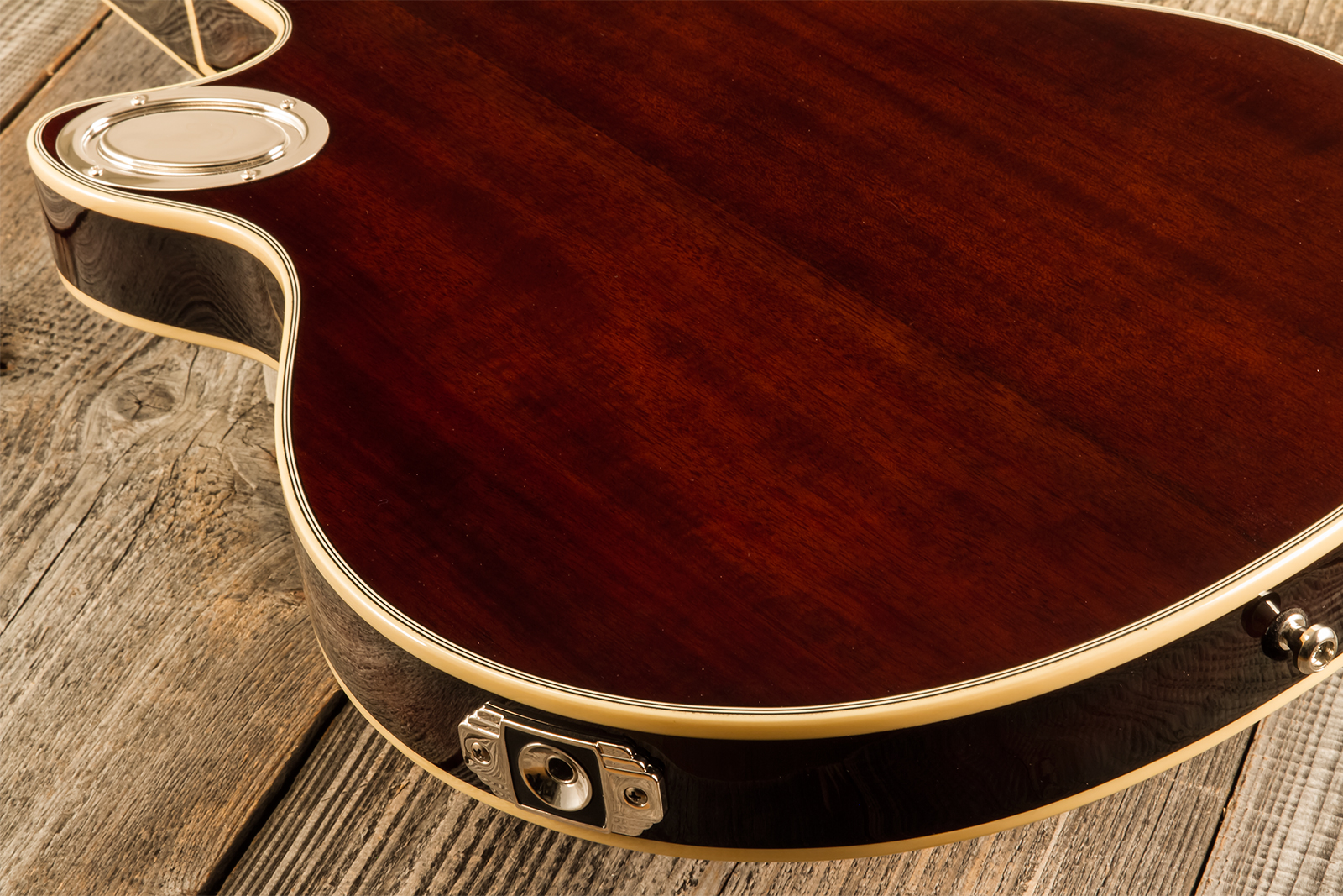 Duesenberg Fantom S 2h Ht Rw - Light Antique Burst - Single-Cut-E-Gitarre - Variation 8