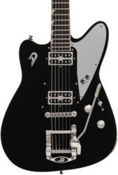 Retro-rock-e-gitarre Duesenberg Falken Tremolo - Black