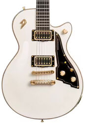 Single-cut-e-gitarre Duesenberg Fantom Series A - Aged white