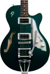 Semi-hollow e-gitarre Duesenberg Starplayer CBR - Catalina Green