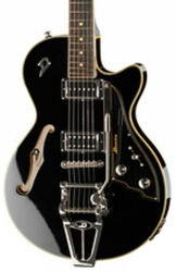 Semi-hollow e-gitarre Duesenberg Starplayer III - Black