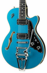 Semi-hollow e-gitarre Duesenberg Starplayer III - Catalina blue