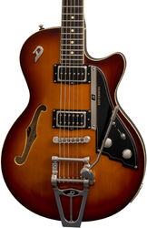 Semi-hollow e-gitarre Duesenberg Starplayer TV - Vintage burst