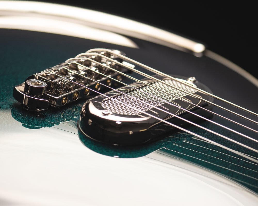 Duesenberg Jeff Darosa Alliance Signature 1h Ht Rw - Catalina Green Burst - Single-Cut-E-Gitarre - Variation 2