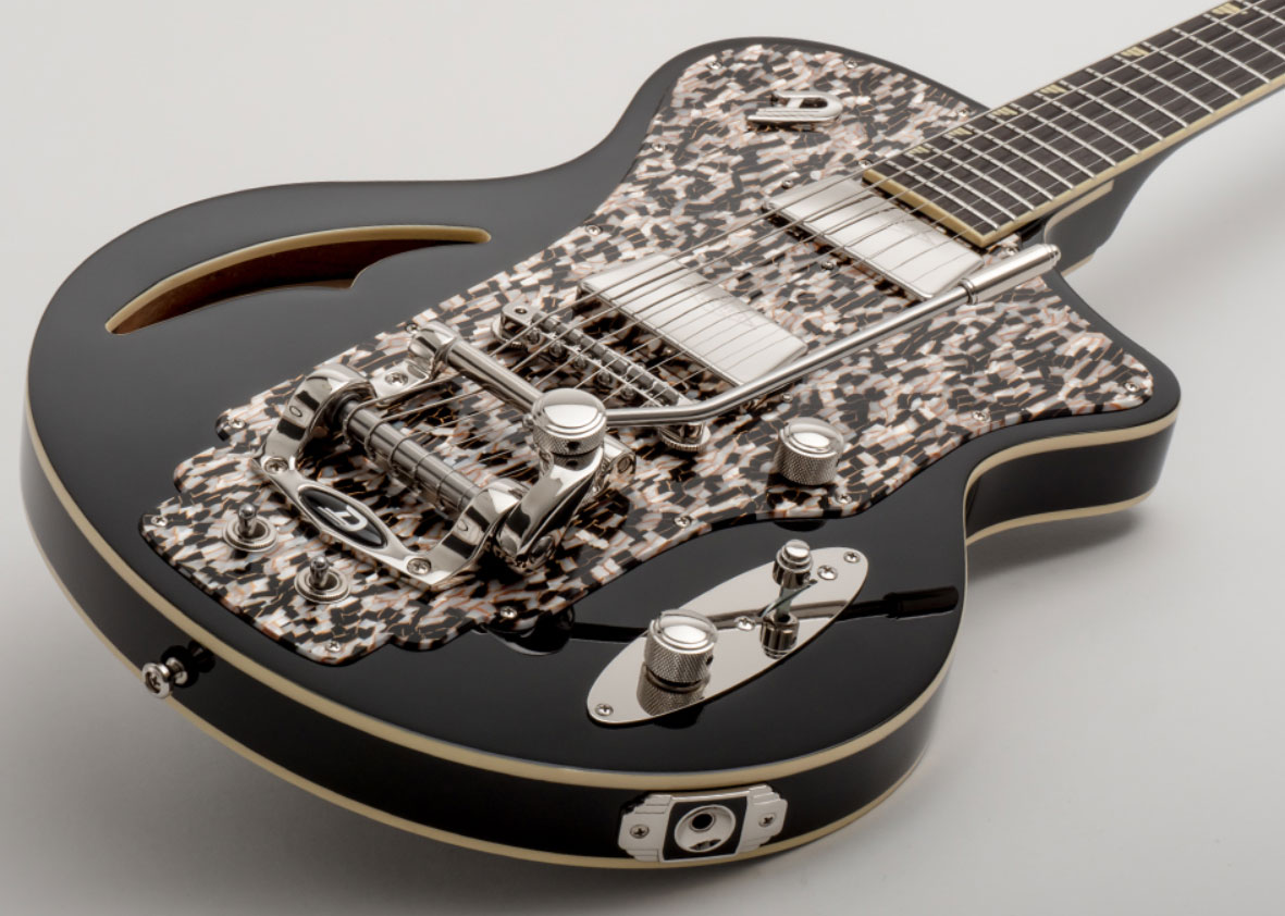 Duesenberg Julia Hs Trem Rw - Black - Single-Cut-E-Gitarre - Variation 1