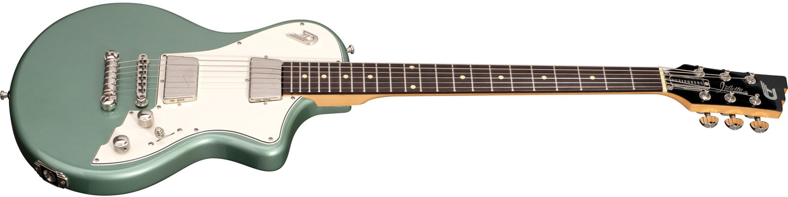 Duesenberg Julietta 2h Ht Rw - Catalina Harbor Green - Single-Cut-E-Gitarre - Variation 1