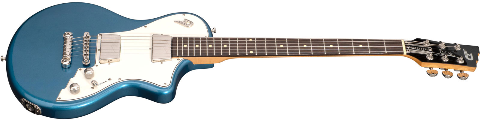 Duesenberg Julietta 2h Ht Rw - Catalina Blue - Single-Cut-E-Gitarre - Variation 1