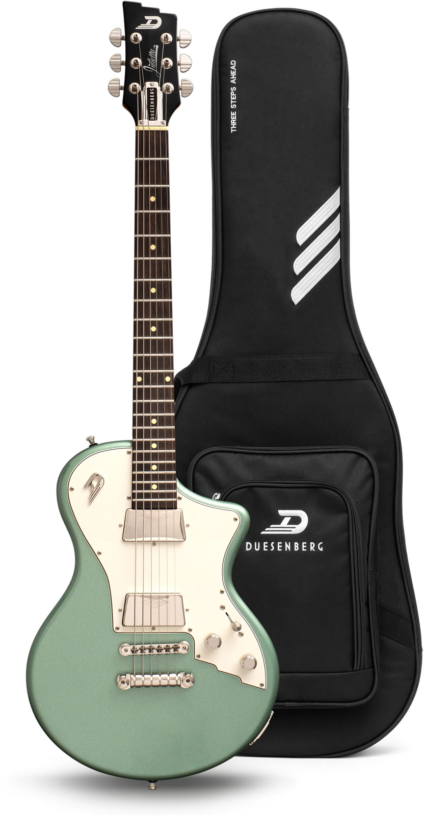 Duesenberg Julietta 2h Ht Rw - Catalina Harbor Green - Single-Cut-E-Gitarre - Variation 3