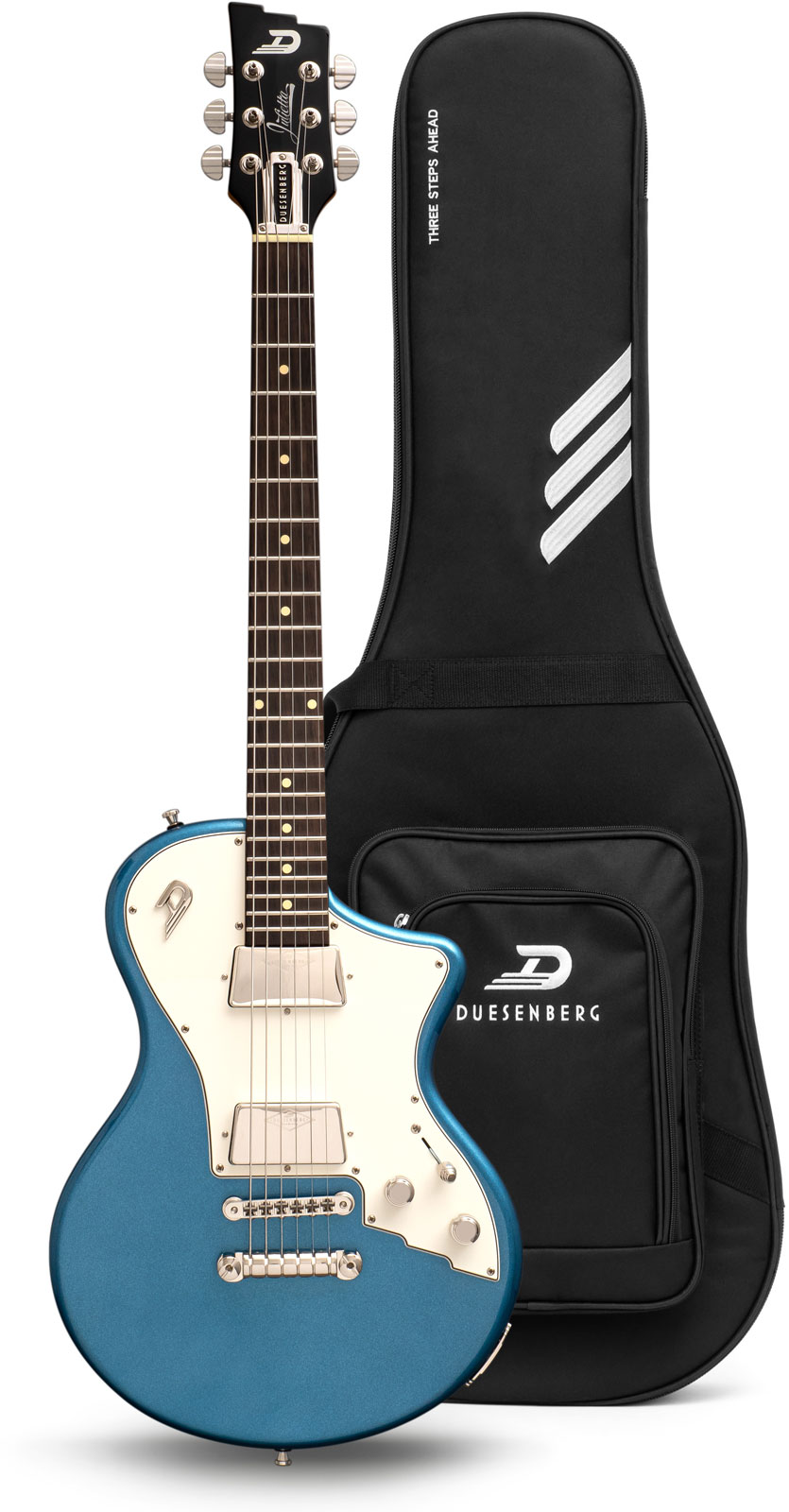 Duesenberg Julietta 2h Ht Rw - Catalina Blue - Single-Cut-E-Gitarre - Variation 3