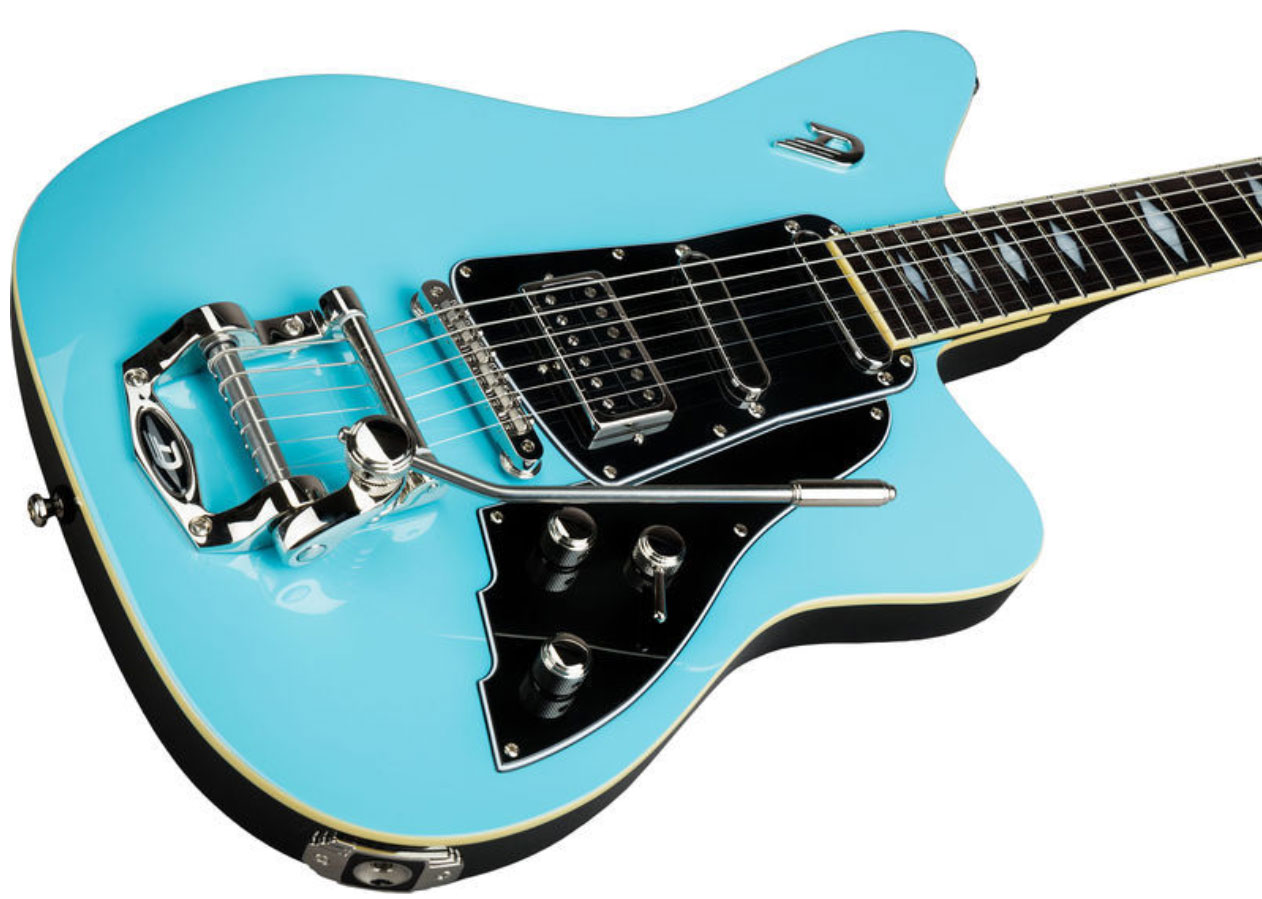 Duesenberg Paloma Hss Trem Rw - Narvik Blue - Single-Cut-E-Gitarre - Variation 1