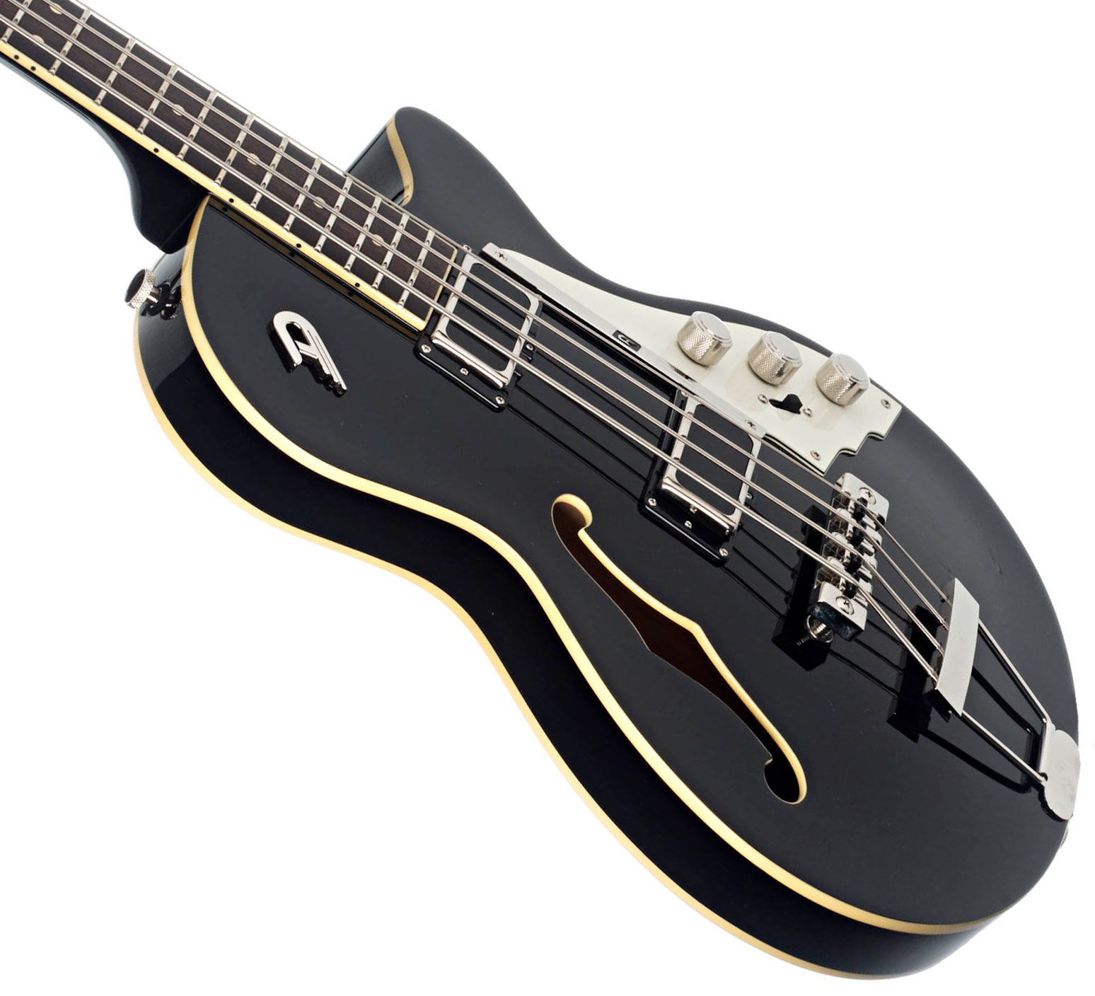 Duesenberg Starplayer Bass Shsc Rw - Black - Solidbody E-bass - Variation 1