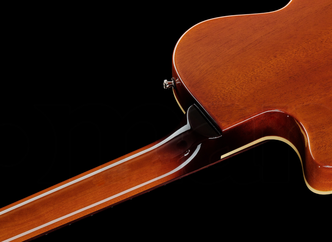 Duesenberg Starplayer Cbr Hs Trem Bigsby Rw - Transparent Vintage Orange - Semi-Hollow E-Gitarre - Variation 5