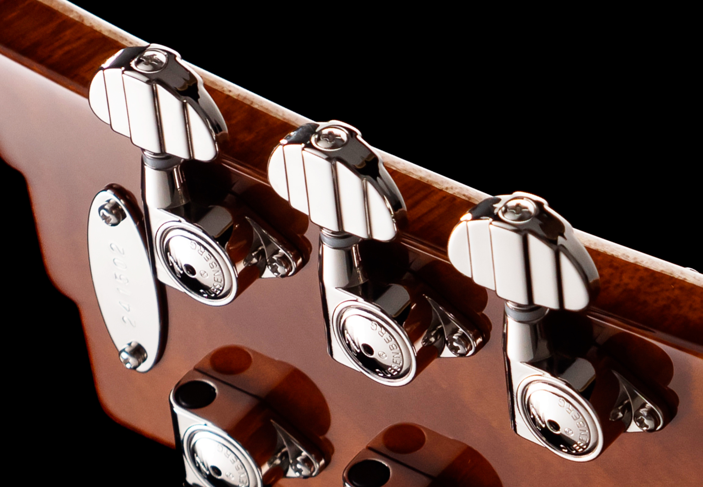 Duesenberg Starplayer Cbr Hs Trem Bigsby Rw - Transparent Vintage Orange - Semi-Hollow E-Gitarre - Variation 6