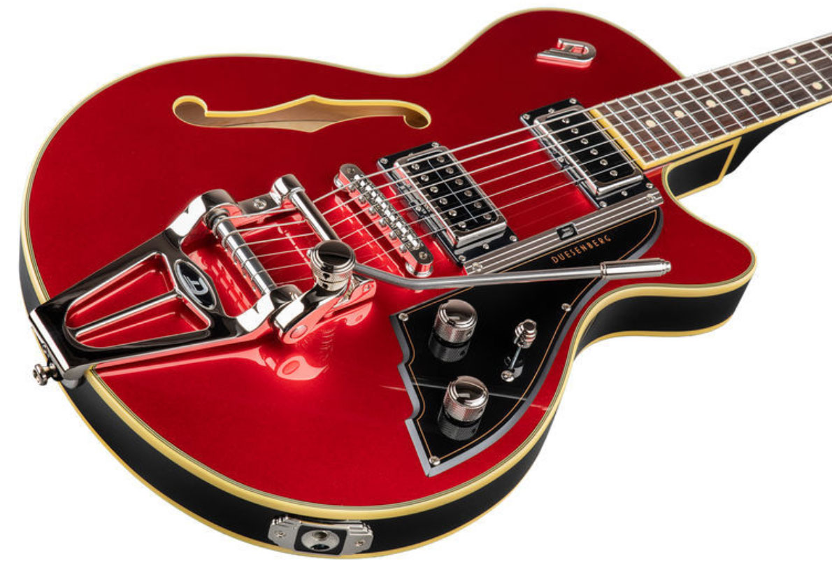 Duesenberg Starplayer Iii Hs Trem Rw - Catalina Red - Semi-Hollow E-Gitarre - Variation 1