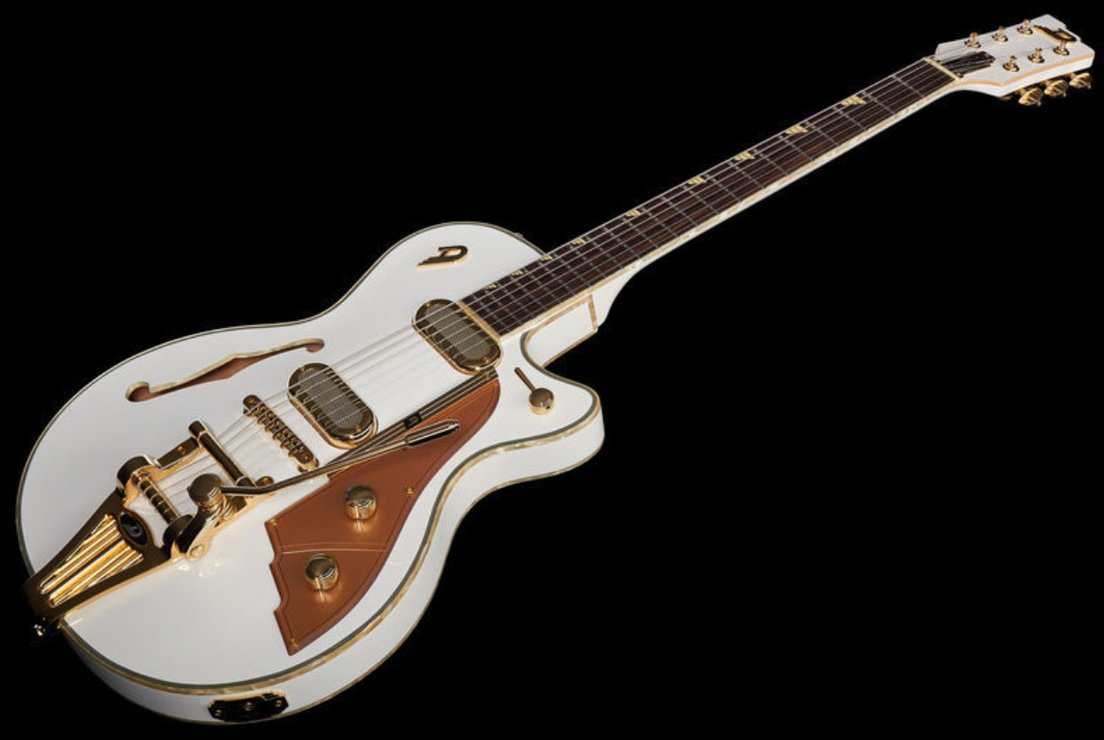 Duesenberg Starplayer Tv Phonic Hs Trem Rw - Venitian White - Single-Cut-E-Gitarre - Variation 1