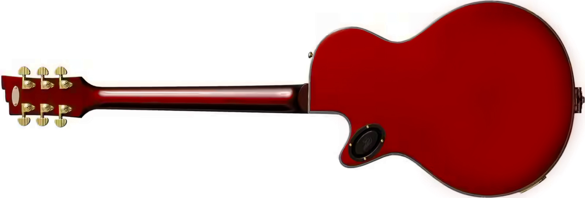 Duesenberg Starplayer Tv Phonic Hs Trem Rw - Balboa Pearl Red - Semi-Hollow E-Gitarre - Variation 1