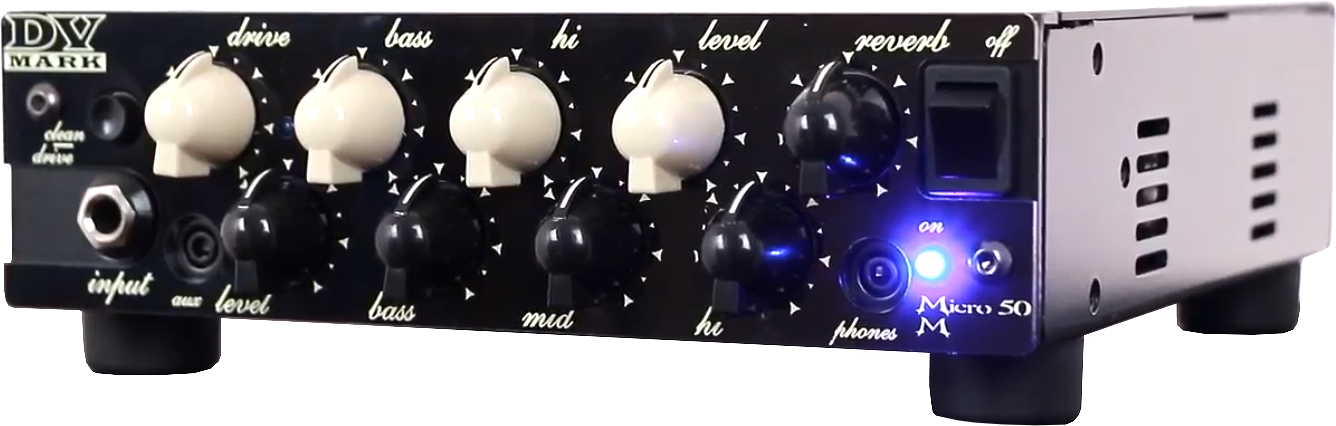 Dv Mark Micro 50 M Head 50w - E-Gitarre Topteil - Main picture