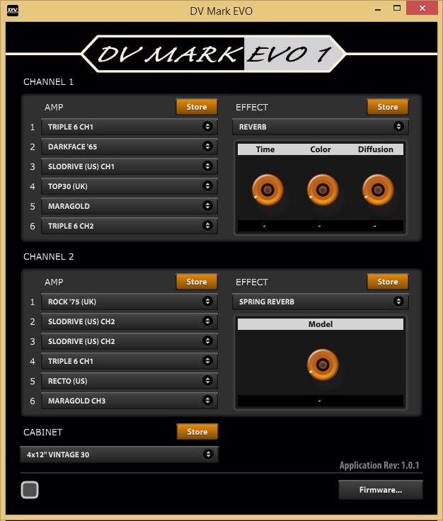 Dv Mark Evo 1 - E-Gitarre Topteil - Variation 7