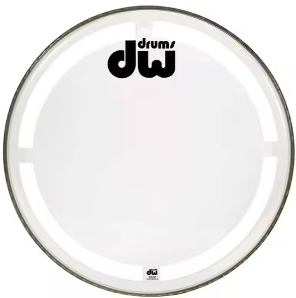 Dw Peau De Grosse Caisse Coated Clear - 24 Pouces - Fell für Bass drum - Main picture