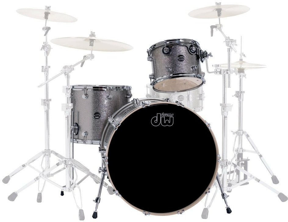 Dw Performance Set - 3 FÛts - Black Diamond - Standard Akustik Schlagzeug - Main picture