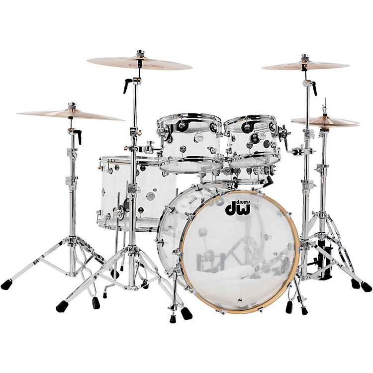 Dw Design Series Kit 5 FÛts Fusion 22'' Acrylic - 5 Futs - Acrylic - Akustik Schlagzeug Fusion - Variation 1