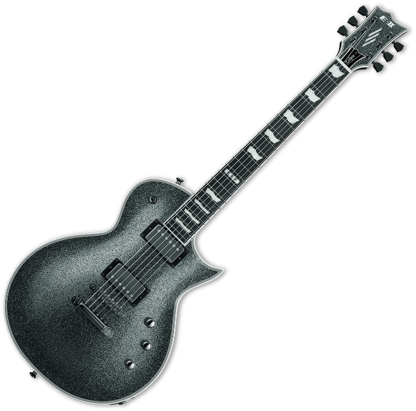 Solidbody e-gitarre Esp E-II EC-II Eclipse - granite sparkle
