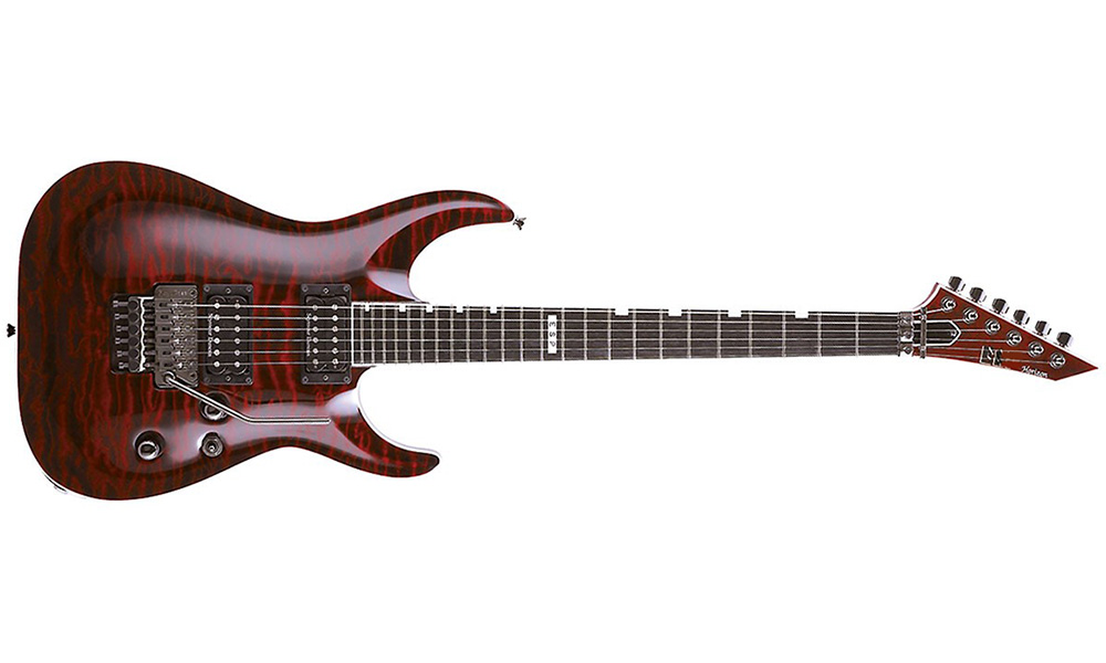 Esp E-ii Horizon Fr Hh Seymour Duncan Fr Eb - See Thru Black Cherry - E-Gitarre in Str-Form - Variation 1
