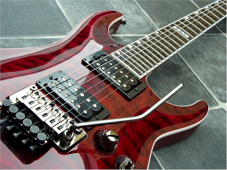 Esp E-ii Horizon Fr Hh Seymour Duncan Fr Eb - See Thru Black Cherry - E-Gitarre in Str-Form - Variation 2