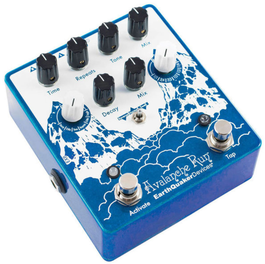 Earthquaker Avalanche Run Stereo Delay Reverb V2 - Reverb/Delay/Echo Effektpedal - Variation 1