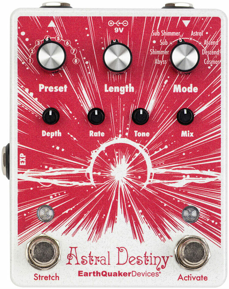 Earthquaker Devices Astral Destiny Reverb - Reverb/Delay/Echo Effektpedal - Main picture