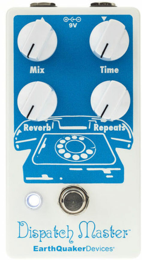 Earthquaker Dispatch Master Digital Delay & Reverb V3 - Reverb/Delay/Echo Effektpedal - Main picture