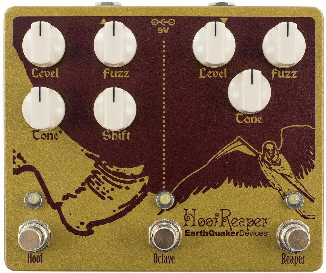 Earthquaker Hoof Reaper V2 Fuzz With Octave - Overdrive/Distortion/Fuzz Effektpedal - Main picture