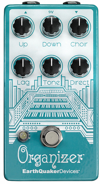 Earthquaker Organizer V2 Polyphonic Organ Emulator - Harmonizer Effektpedal - Main picture