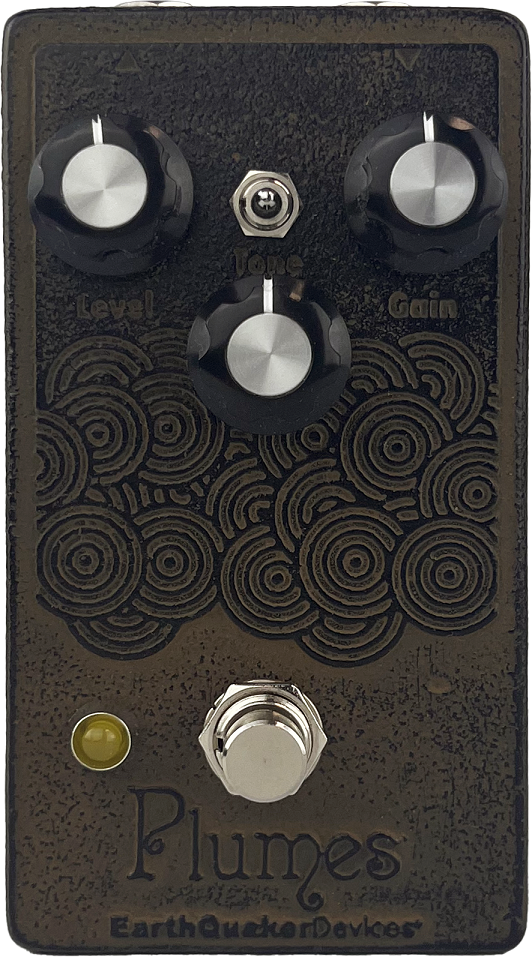 Earthquaker Devices Plumes Overdrive Ltd Kgr Collector Cast Iron - Overdrive/Distortion/Fuzz Effektpedal - Main picture