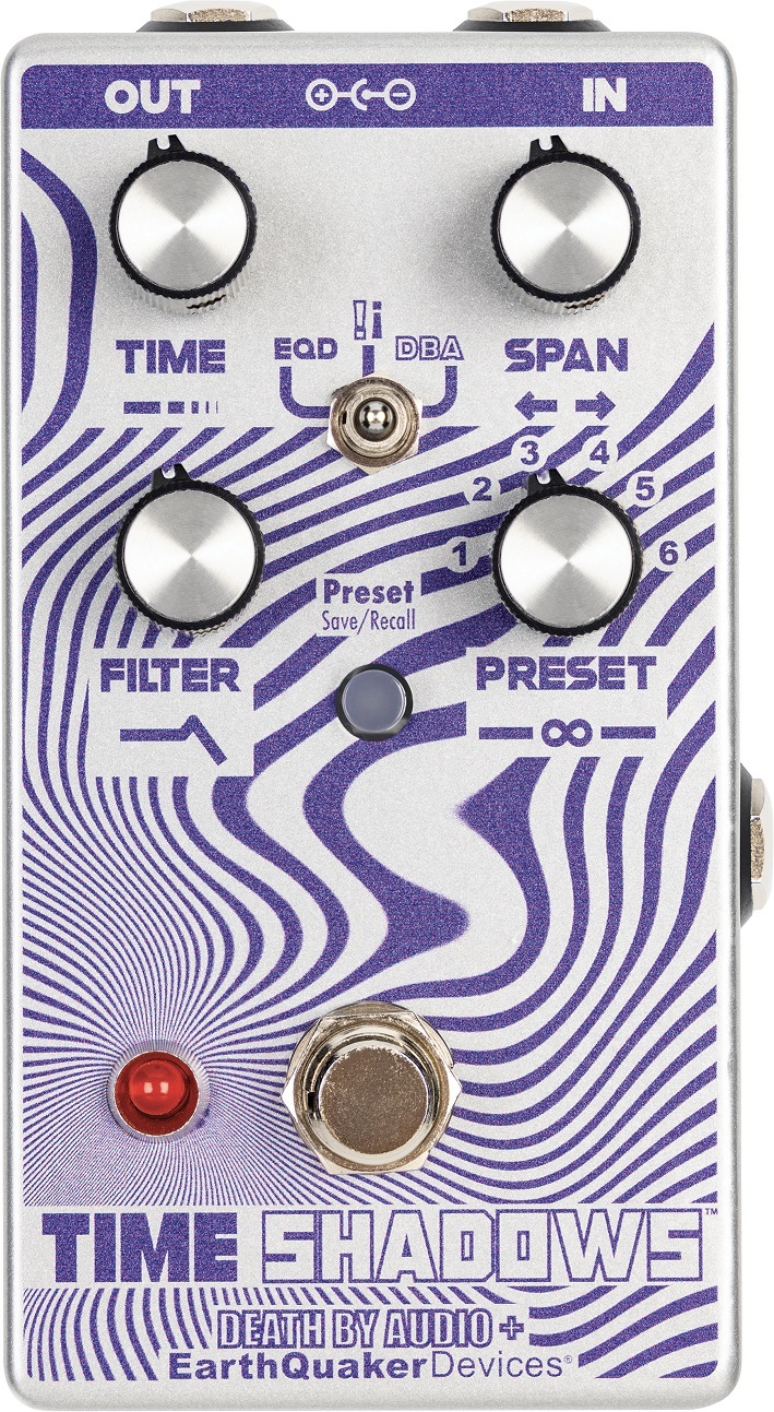 Earthquaker Time Shadows V2 - Reverb/Delay/Echo Effektpedal - Main picture