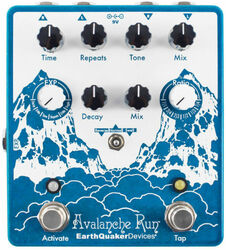 Reverb/delay/echo effektpedal Earthquaker Avalanche Run Stereo Reverb & Delay V2