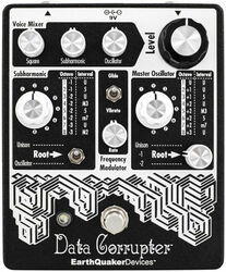 Overdrive/distortion/fuzz effektpedal Earthquaker Data Corrupter