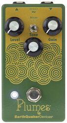 Overdrive/distortion/fuzz effektpedal Earthquaker Plumes Overdrive