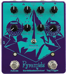 Modulation/chorus/flanger/phaser & tremolo effektpedal Earthquaker Pyramids Flanger