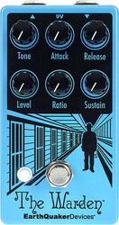 Kompressor/sustain/noise gate effektpedal Earthquaker devices The Warden V2