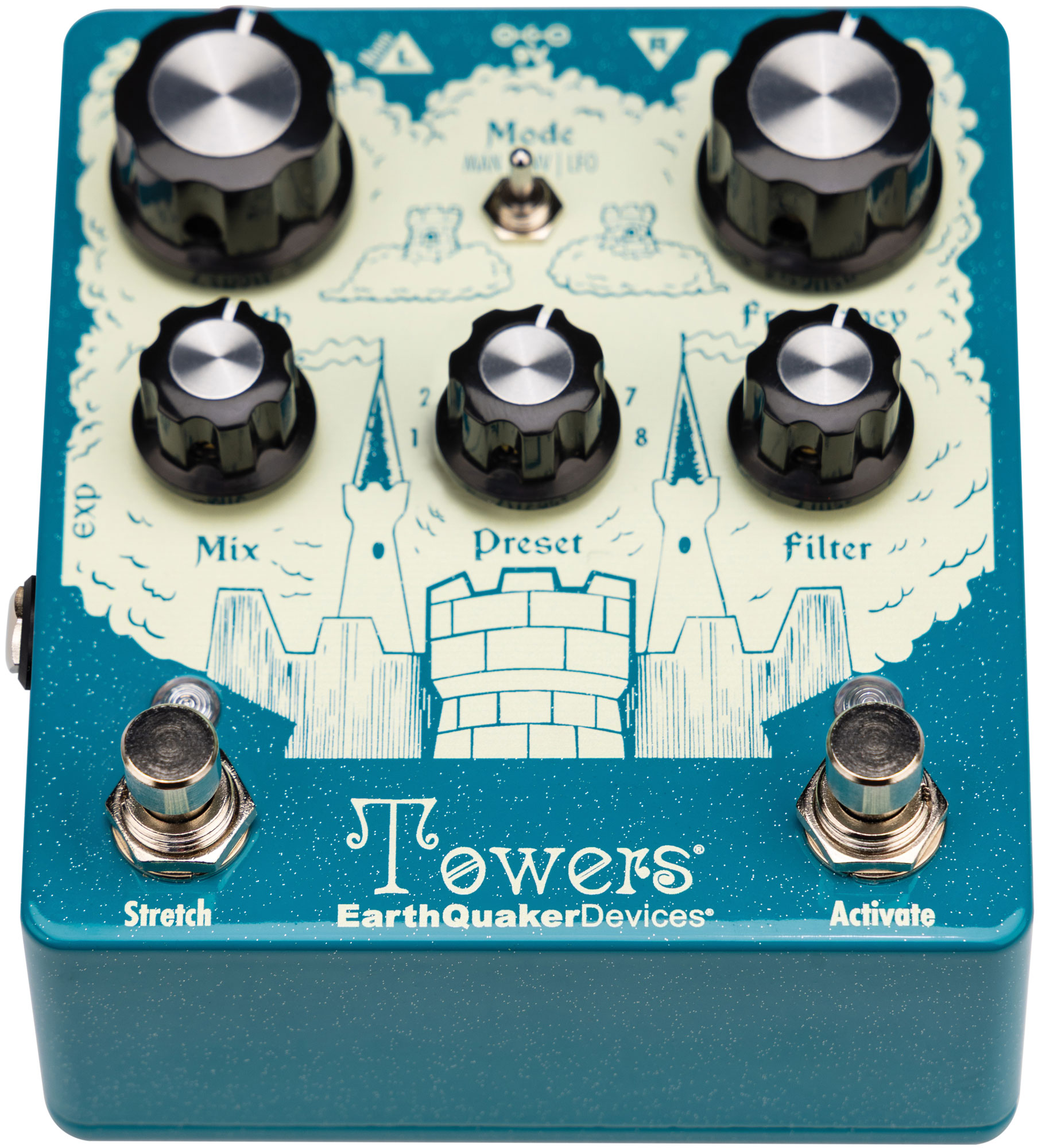 Earthquaker Devices Towers - Reverb/Delay/Echo Effektpedal - Variation 1