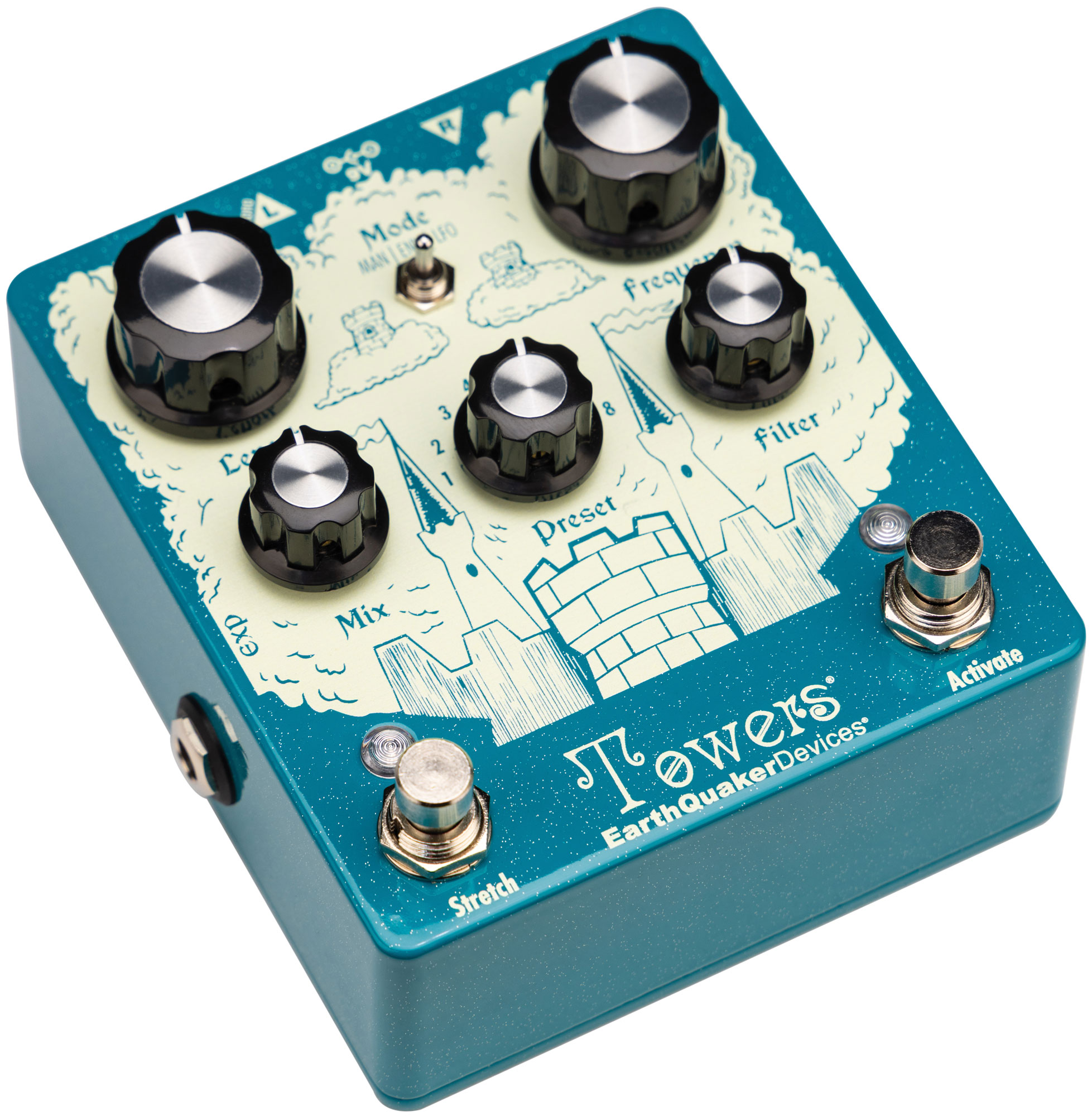 Earthquaker Devices Towers - Reverb/Delay/Echo Effektpedal - Variation 2