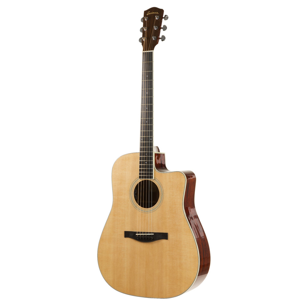 Eastman Ac320ce Dreadnought Cw Epicea Sapele +etui - Natural Gloss - Westerngitarre & electro - Variation 2