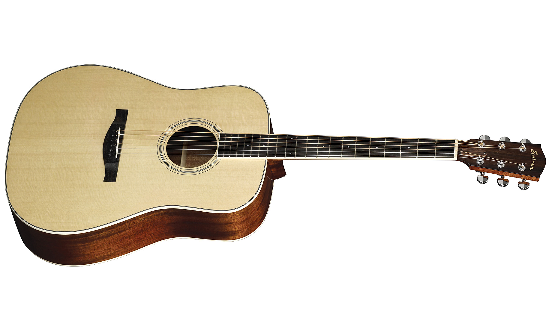 Eastman Ac320ce Dreadnought Cw Epicea Sapele +etui - Natural Gloss - Westerngitarre & electro - Variation 1