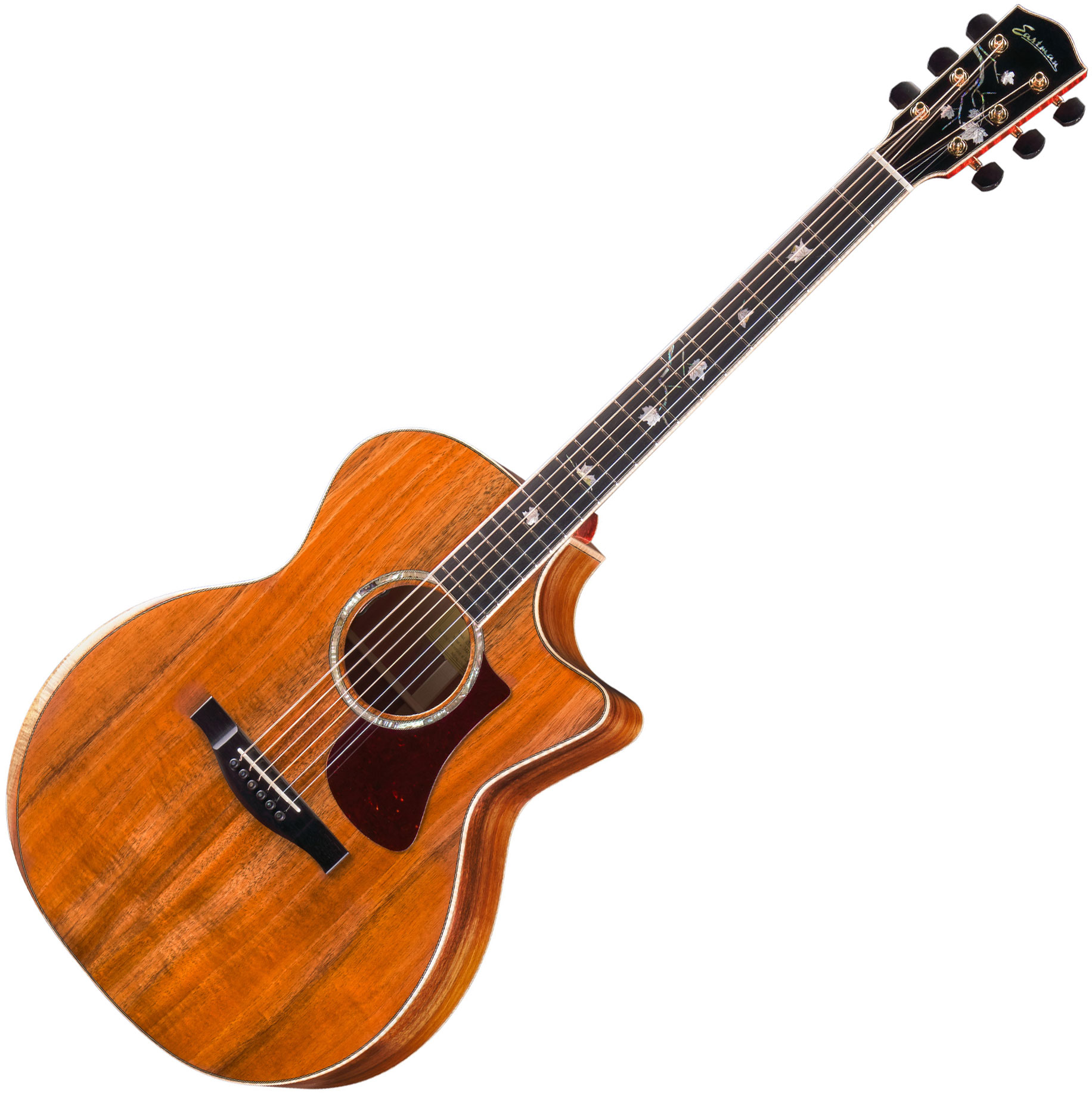 Eastman Ac622ce-koa-ltd Grand Auditorium Cw Tout Koa Eb - Natural - Westerngitarre & electro - Variation 1