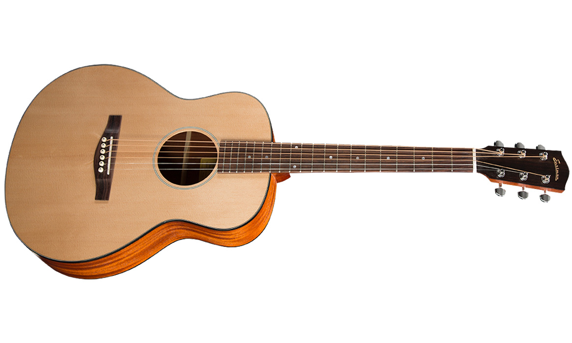 Eastman Actg1 Travel Mini Auditorium Epicea Sapele Rw - Naturel - Westerngitarre & electro - Variation 1