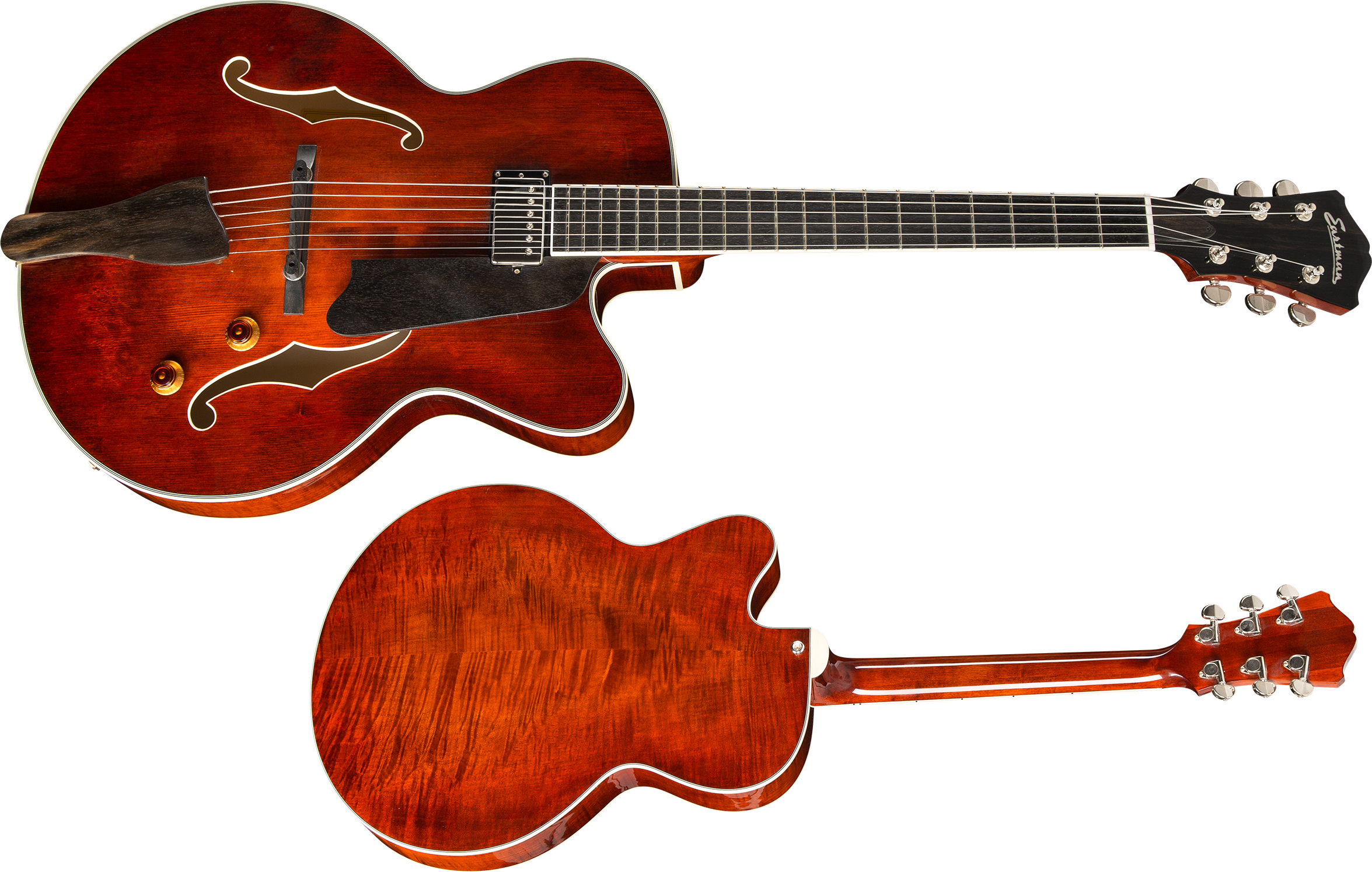 Eastman Ar503ce Lh Gaucher Archtop Solid Top H Ht Eb - Classic - Hollowbody E-Gitarre - Variation 1